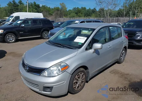 2010 Nissan Versa 1.8S from USA, damaged, VIN 3N1BC1CP4AL352360
